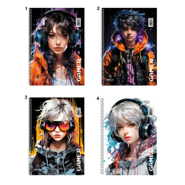 Τετράδιο Σπιράλ Α4 1 Θέμα...