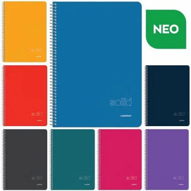 Τετράδιο σπιράλ Solid...