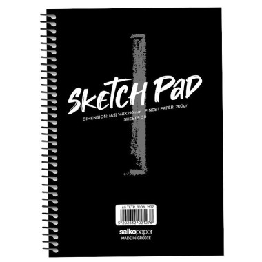 Μπλοκ Σχεδίου Σπιράλ A5...