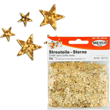 Confetti Αστεράκια Χρυσά...