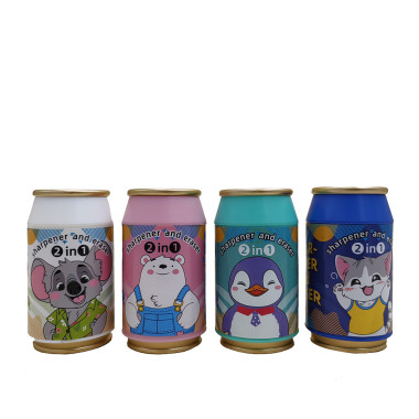 Ξύστρα με γόμα Cans –...