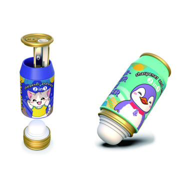 Ξύστρα με γόμα Cans –...