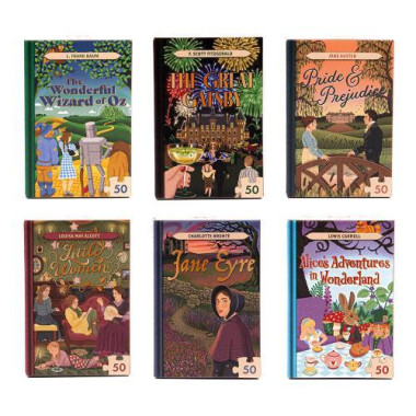 Puzzle Jigsaw Library Mini...