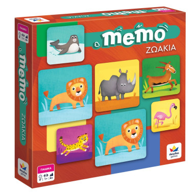 Επιτραπέζιο MEMO Ζωάκια