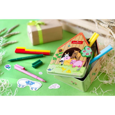 Μαρκαδόροι Faber Castell...