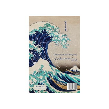 Τετράδιο ριγέ Hokusai   The...