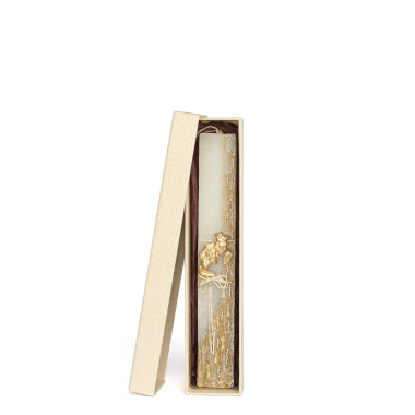 Λαμπάδα πλακέ καρφίτσα...