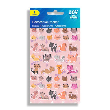 Αυτοκόλλητα γάτες Joy the...