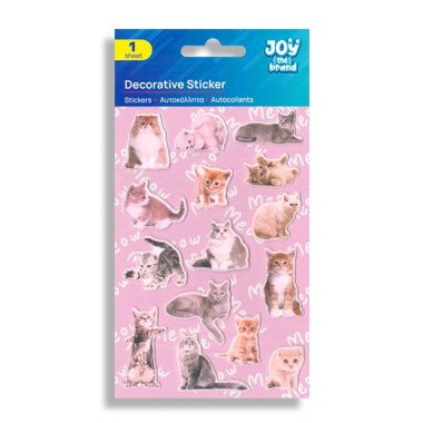 Αυτοκόλλητα γατάκια Joy the...