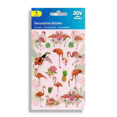 Αυτοκόλλητα φλαμίνγκο Joy...