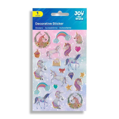 Αυτοκόλλητα μονόκεροι Joy...