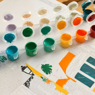 Σετ ζωγραφικής με καμβά...