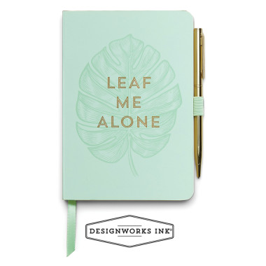 Σημειωματάριο με στυλό Leaf...
