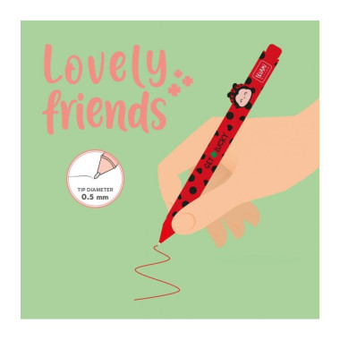 Στυλό Gel 0.5mm ”Lovely...