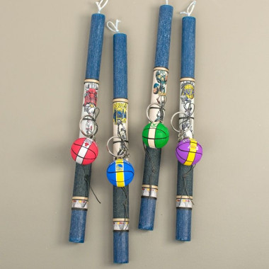 Λαμπάδα χοντρή μπρελόκ...