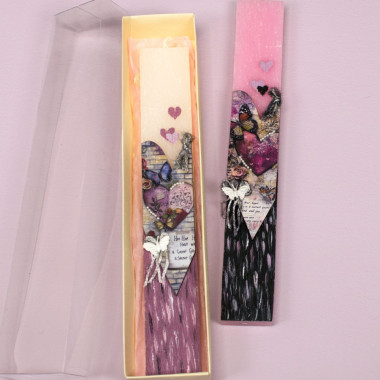 Λαμπάδα πλάκε κοντή με...