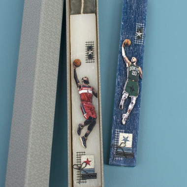 Λαμπάδα Πλακέ Κοντή...