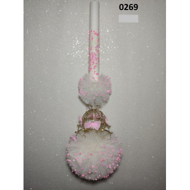 Λαμπάδα ponpon φ16 άμαξα...