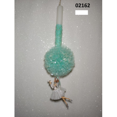 Λαμπάδα Ponpon μπαλαρίνα...