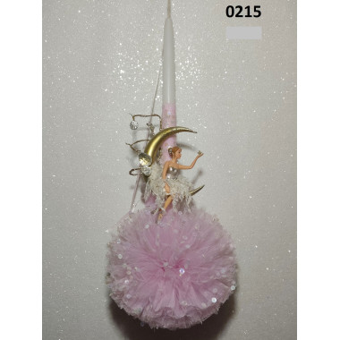 Λαμπάδα Φ16 πονπον νεράιδα...