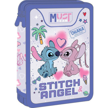 Κασετίνα Stitch & Angel...