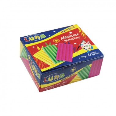 Πλαστελίνη LUNA 11χρώματα