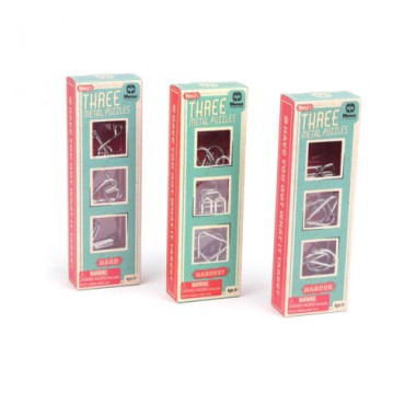 Mensa Set of 3 Hardest Wire...