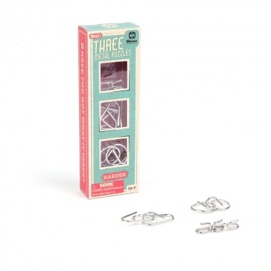 Mensa Set of 3 Hardest Wire...