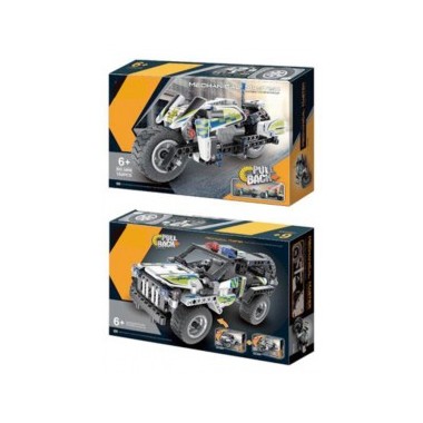 Police Motorbike Pull Back...