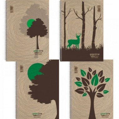 Τετράδιο σπιράλ Α4 5θεμ....