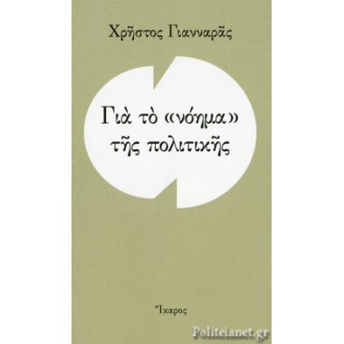 Για το «νόημα» της πολιτικής