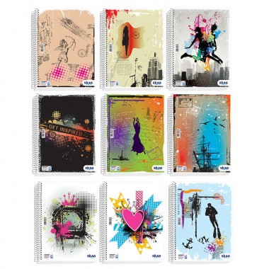 Τετράδιο σπιράλ Α4 5θεμ....