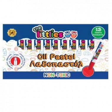 Λαδοπαστέλ 12 τεμ the littlies