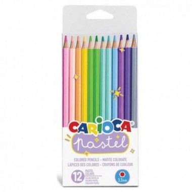 Ξυλομπογιές Carioca pastel...