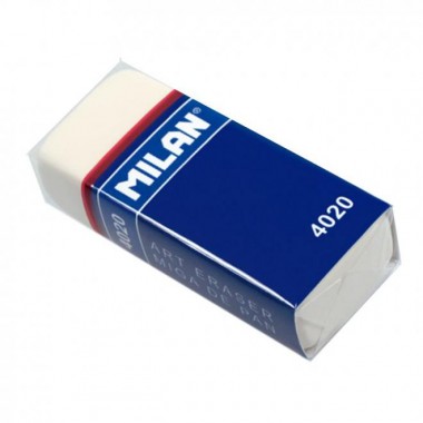 Γόμα Milan 4020 λευκή