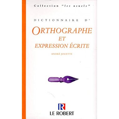Dictionnaire d'orthographe...