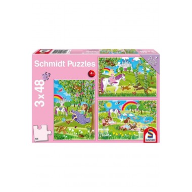 Puzzle Πριγκίπισσες στο...