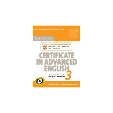 CAMBRIDGE CERTIFICATE IN...