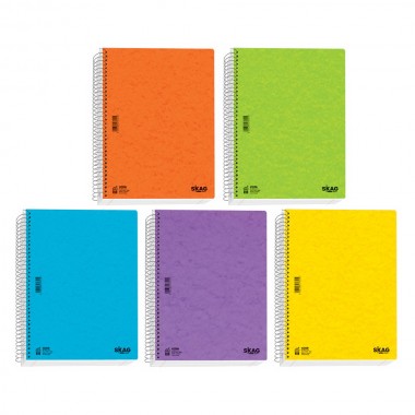 Τετράδιο σπιράλ Α4 5θεμ....