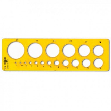 Στένσιλ κύκλων Arda μικρά 1/30