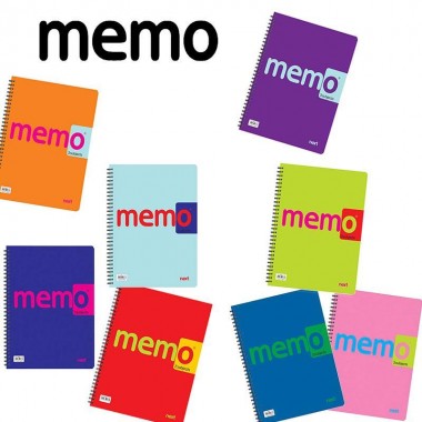 Τετράδια σπιράλ Next MEMO...