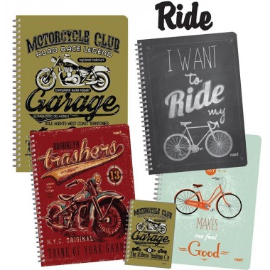 τετράδιο σπιράλ Next ride...