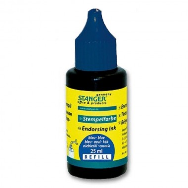 Μελάνι μπλε για ταμπόν...