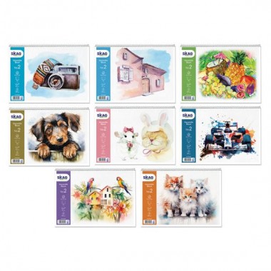 Μπλοκ Ακουαρέλλας Skag...