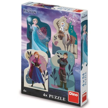 Puzzle Frozen  4x54 τεμ...
