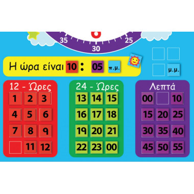 Μαθαίνω την Ώρα Πίνακας...