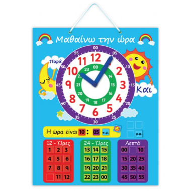 Μαθαίνω την Ώρα Πίνακας...