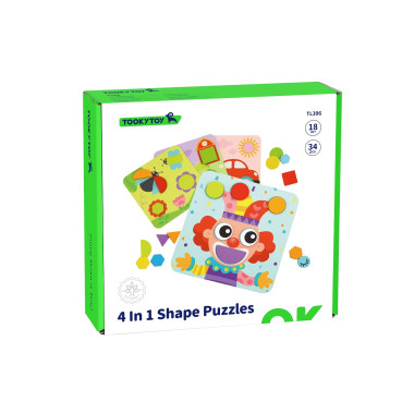 Ξύλινο Παιδικό Puzzle 4 In...