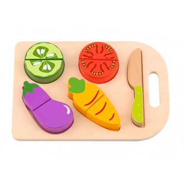 Κόβωντας Λαχανικά από Ξύλο...