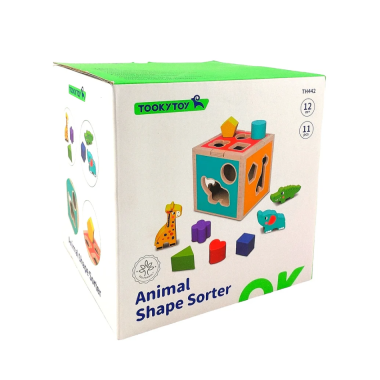 Κύβος με Σχήματα από Ξύλο...